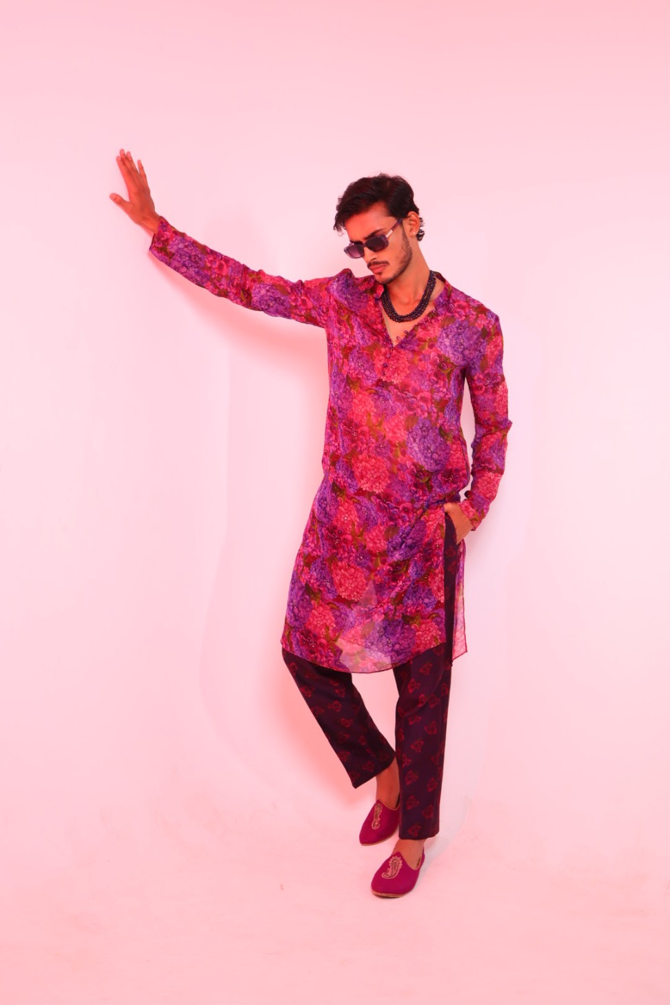 Chiffon Printed Kurta