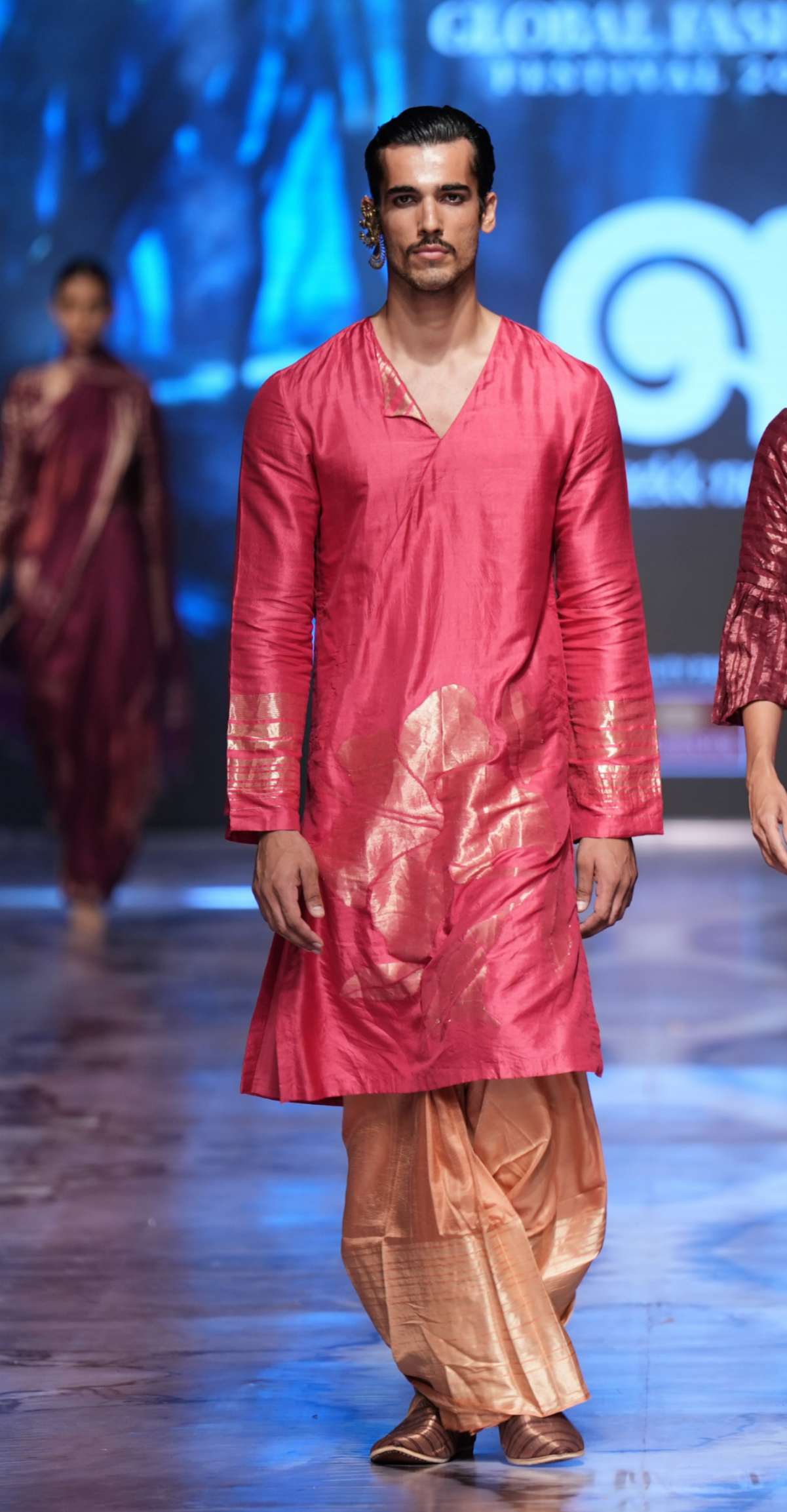Handwoven Pure Silk Jamdani Kurta