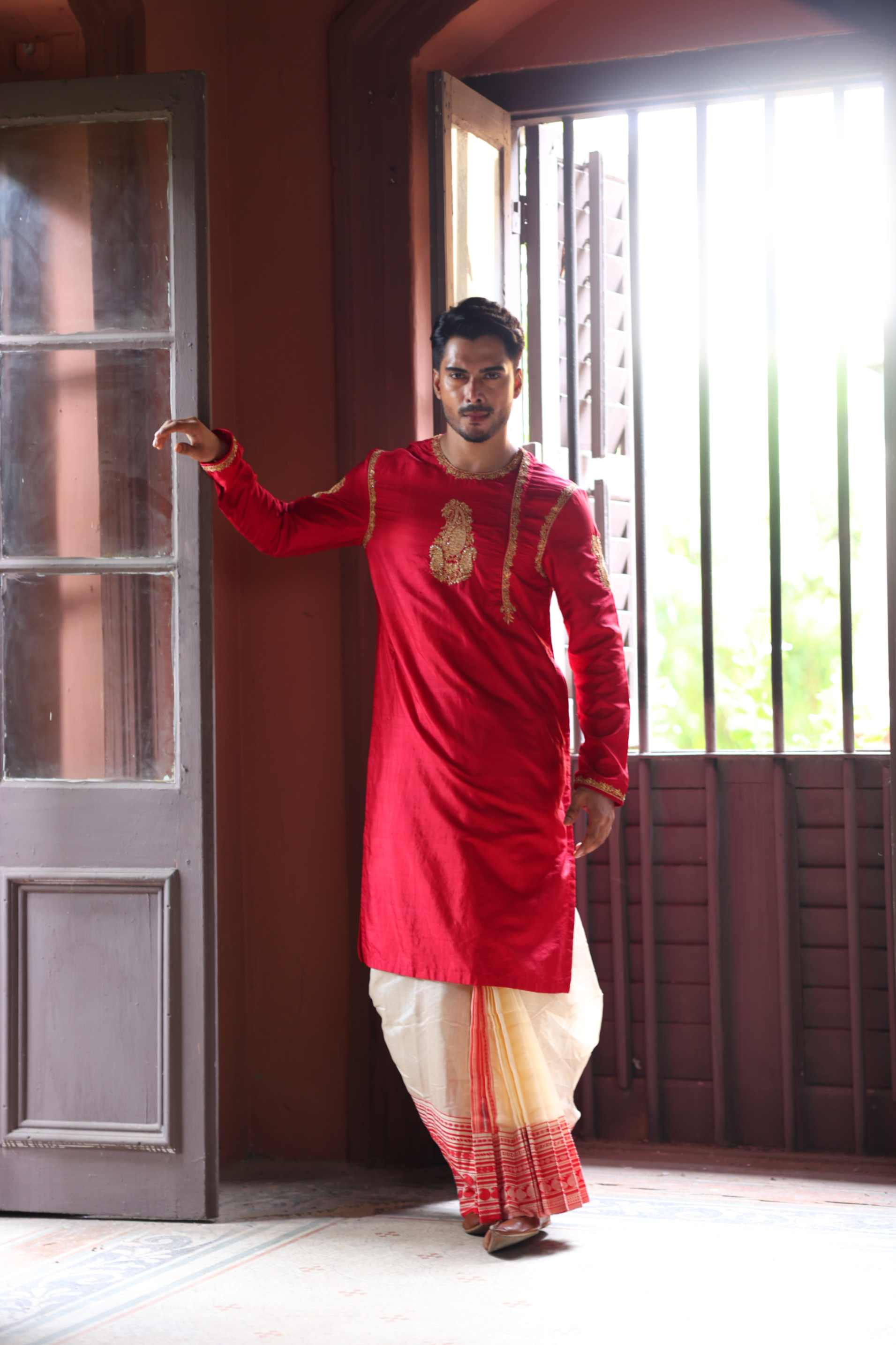 Pure Silk Kurta