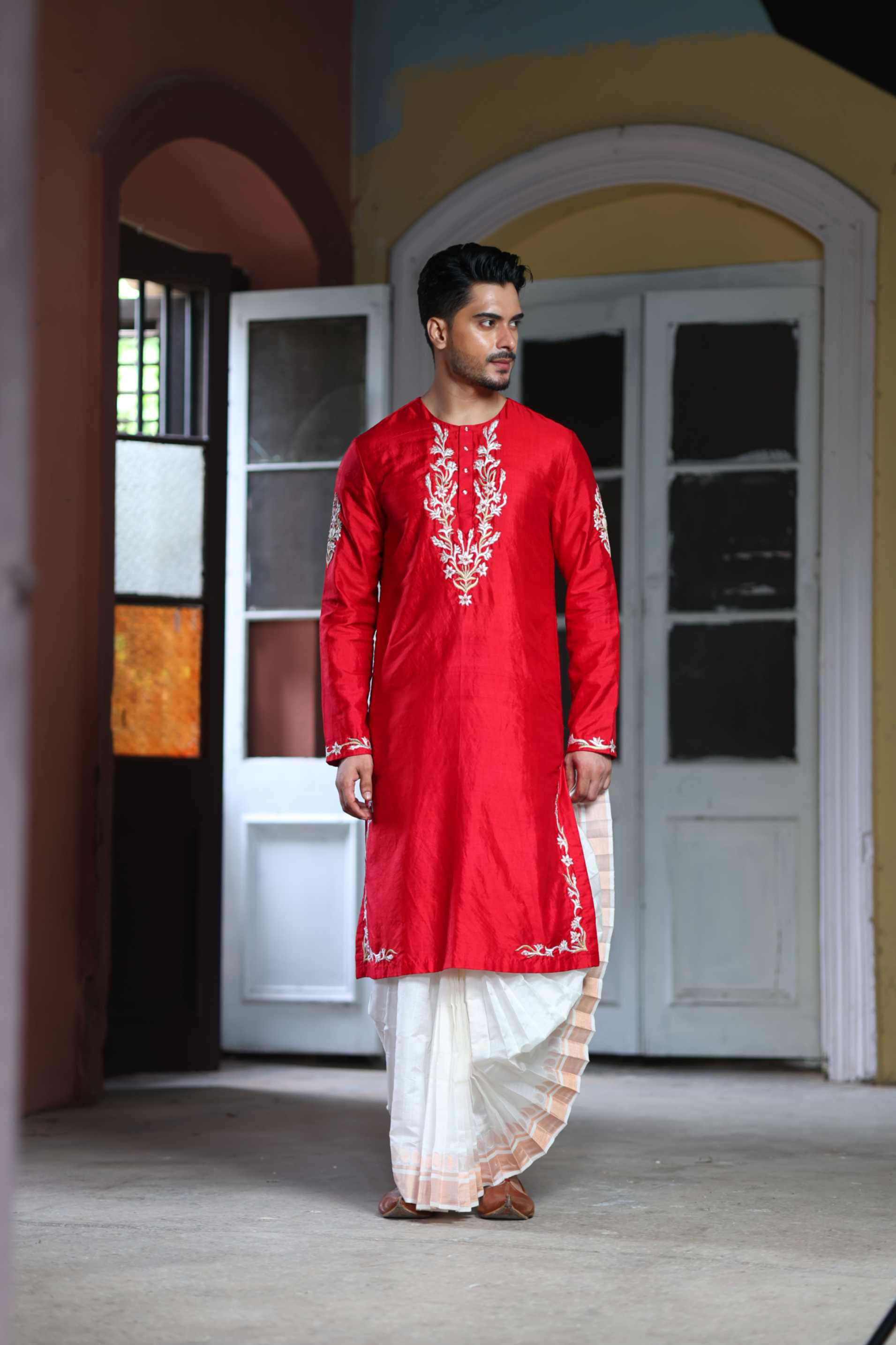 Pure Silk Kurta