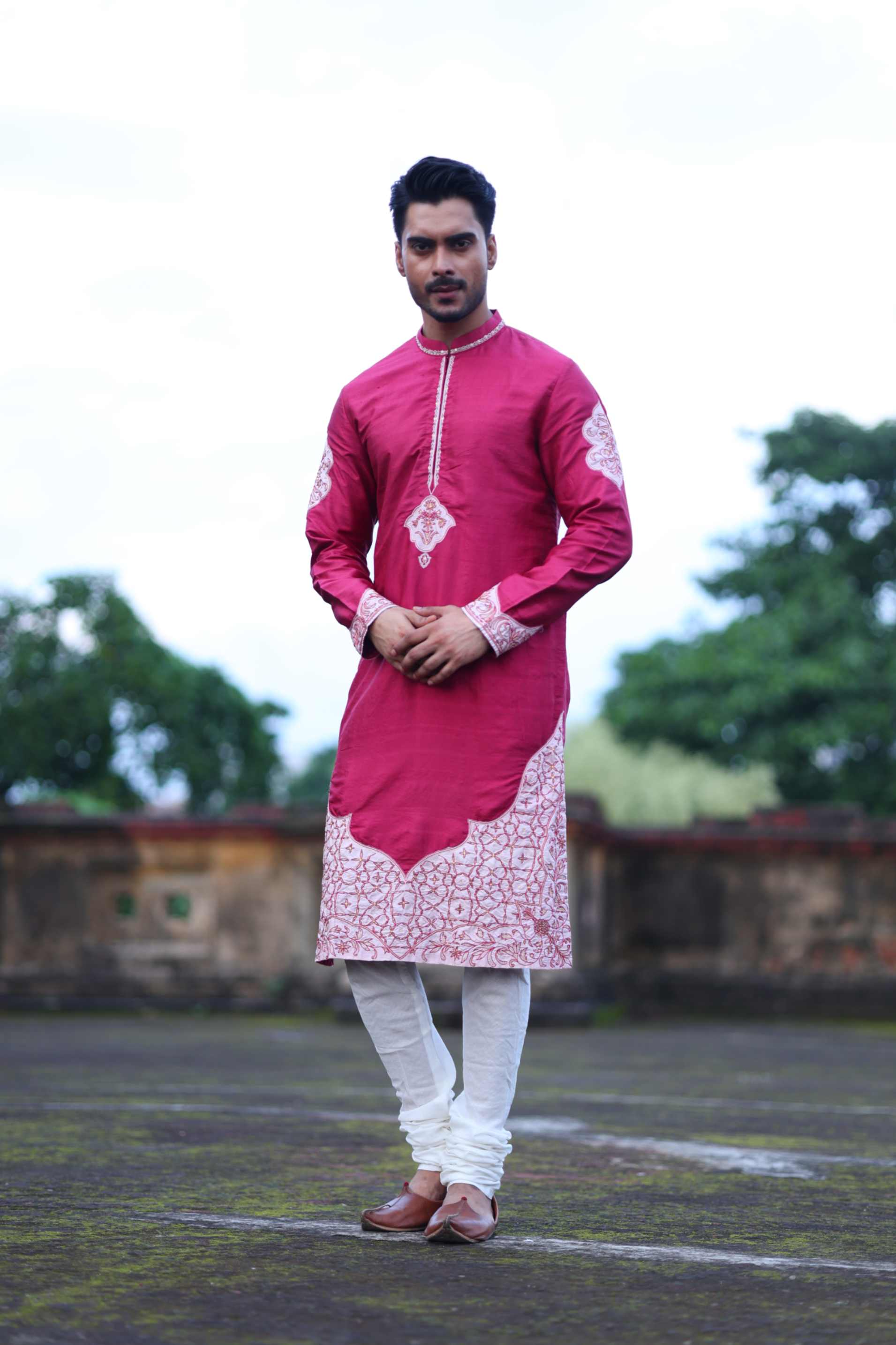 Pure Silk Kurta