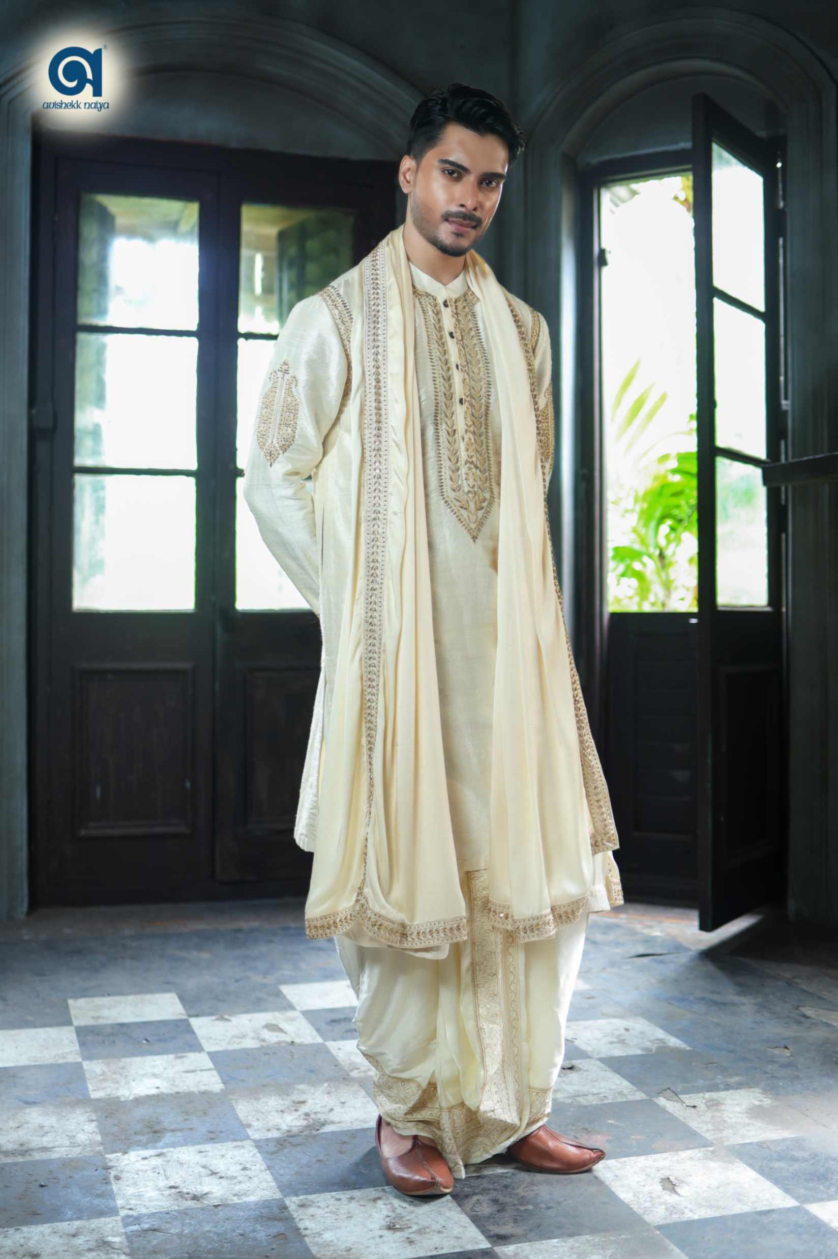 Raw Silk Kurta