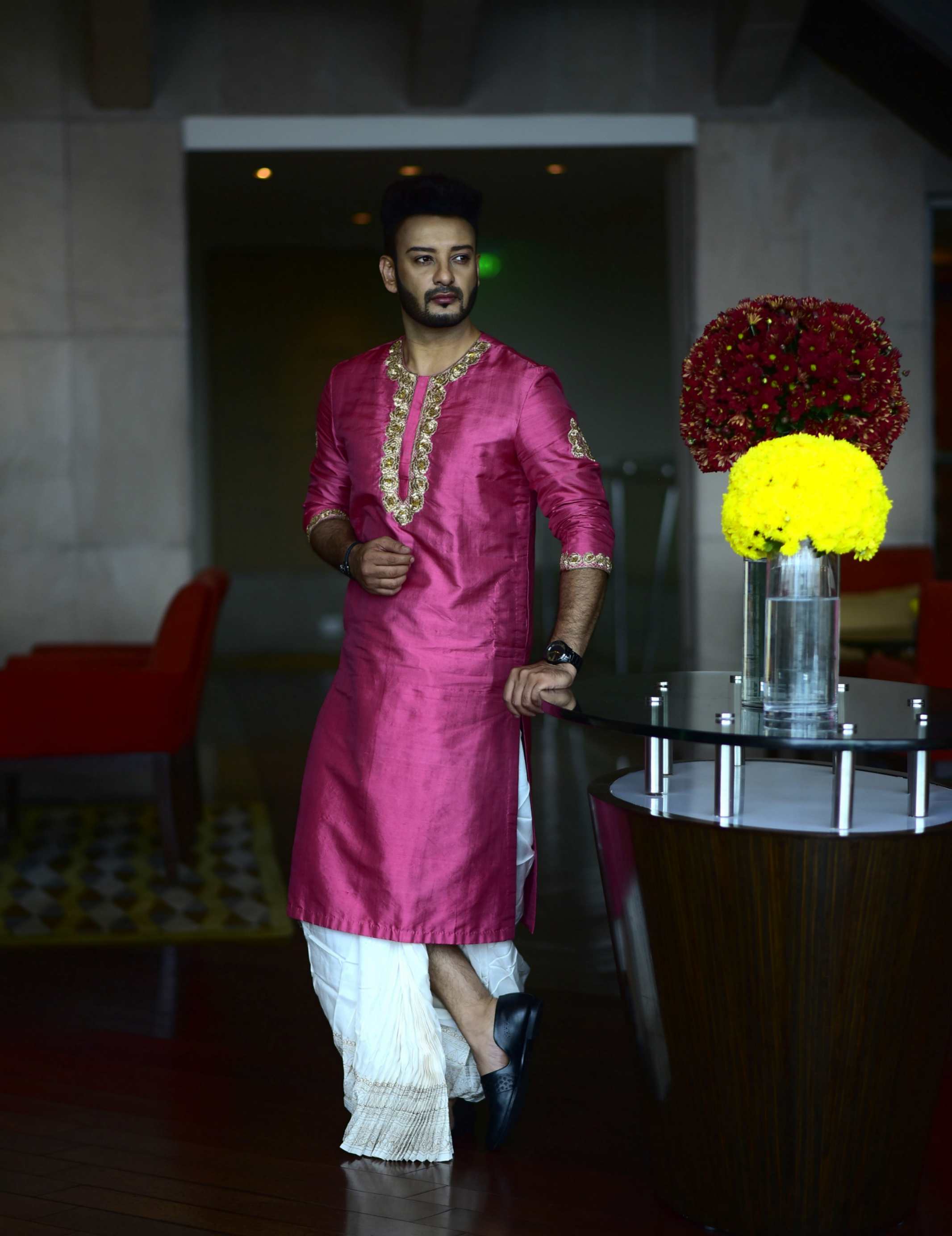 Raw Silk Kurta