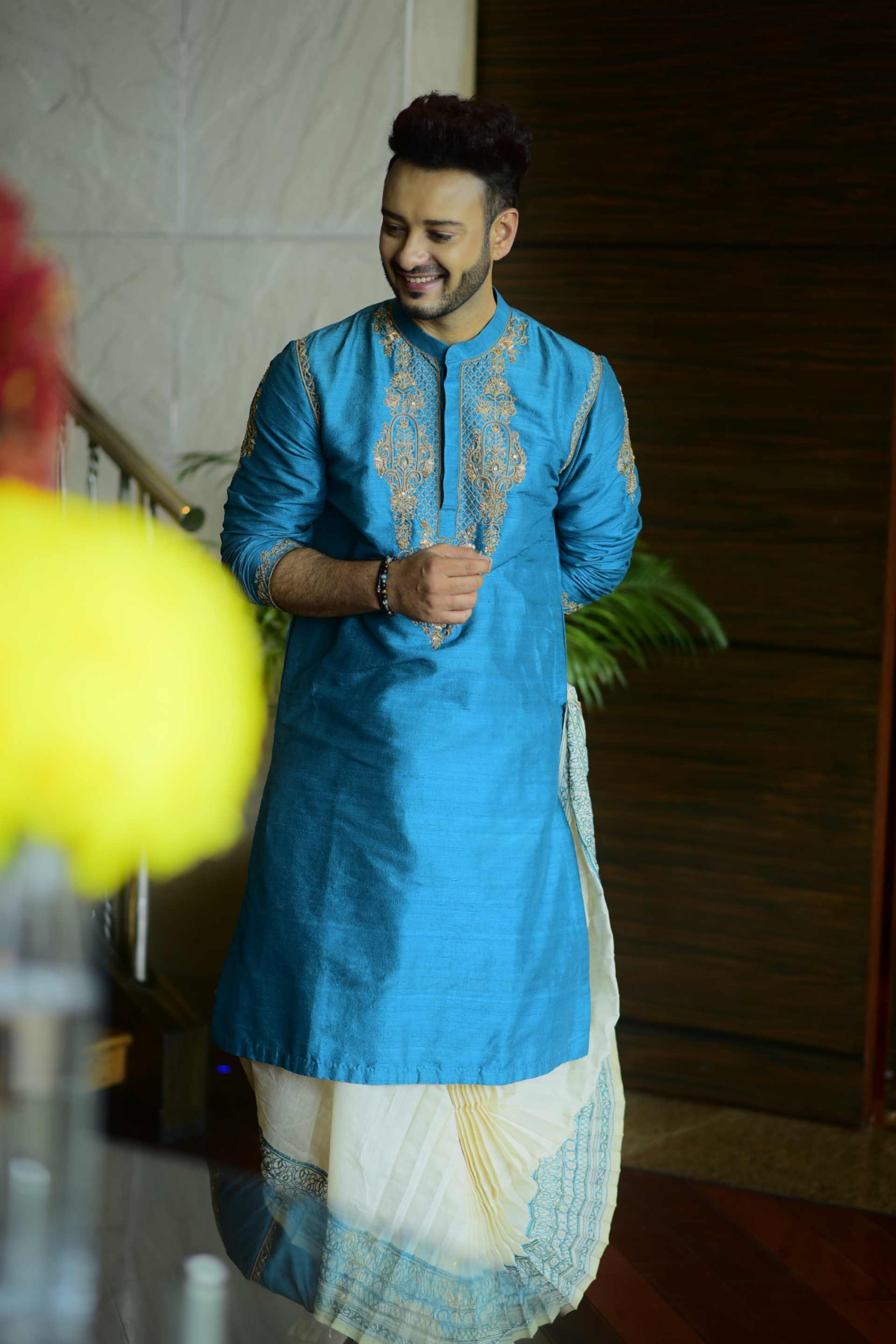 Raw Silk Kurta
