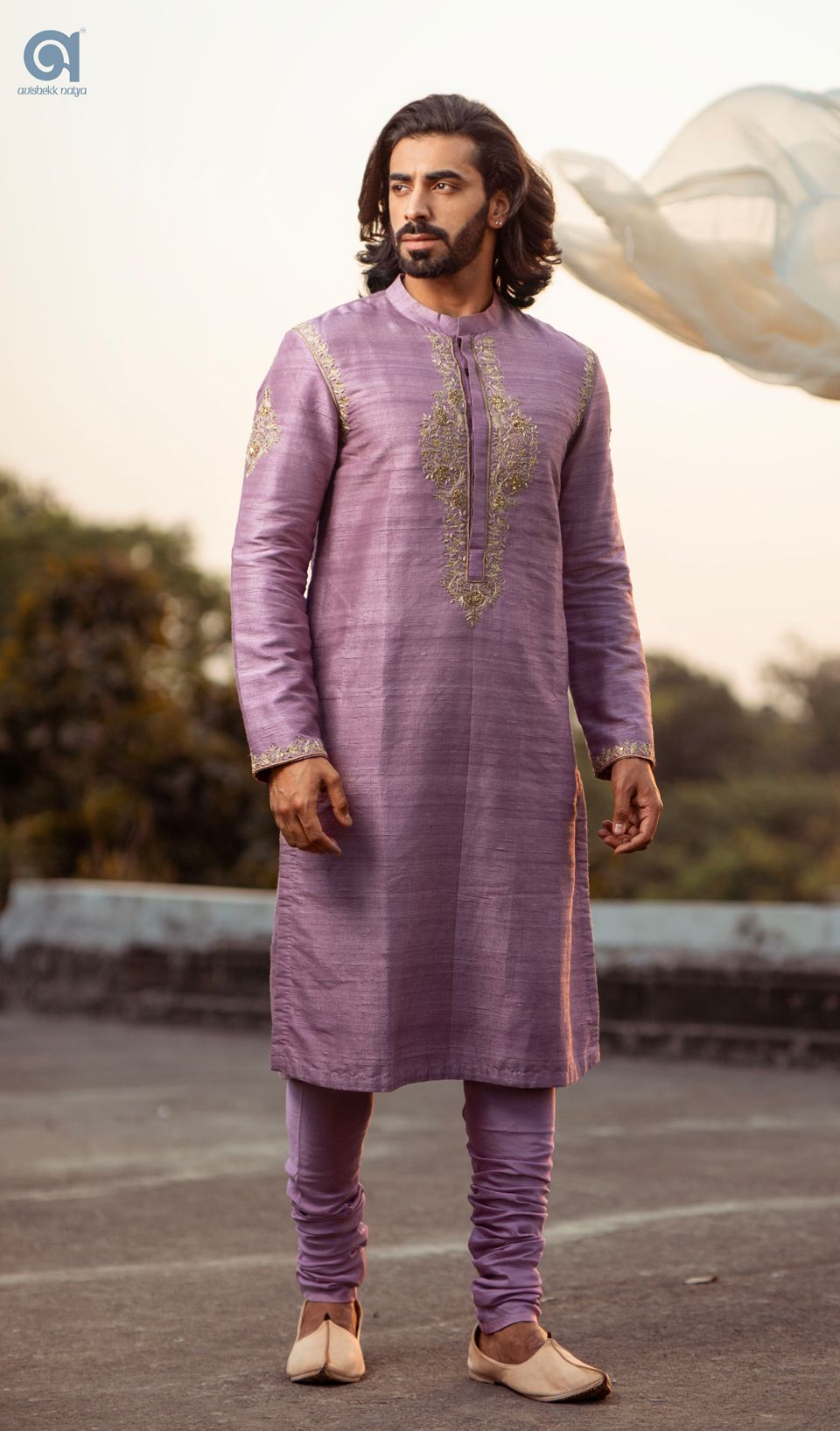 Raw Silk Kurta