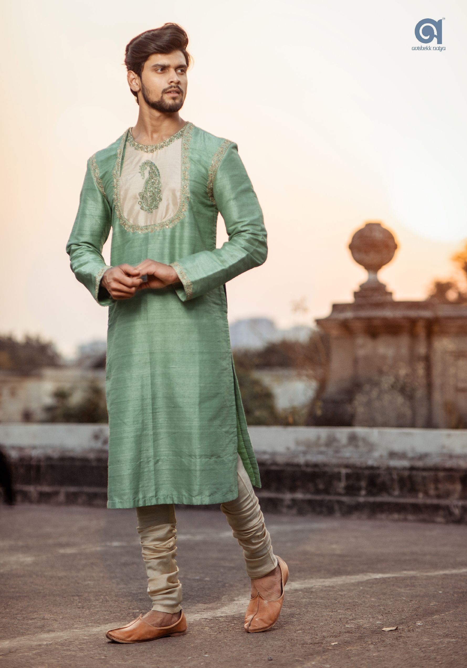 Raw Silk Kurta