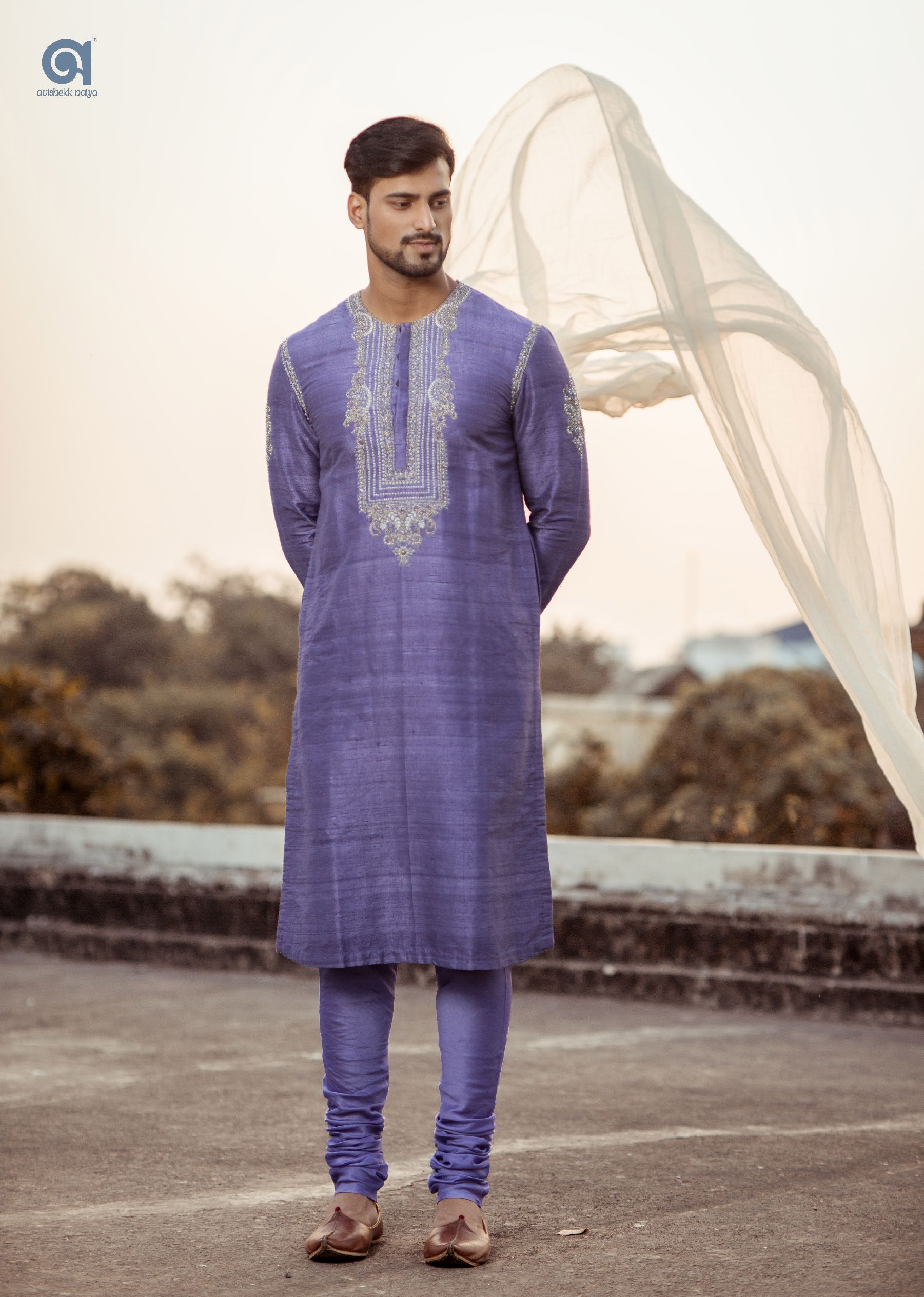 Raw Silk Kurta