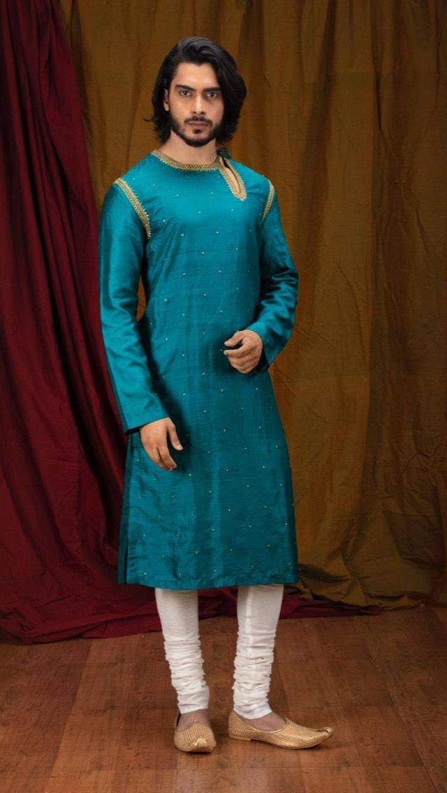 Pure Silk Kurta