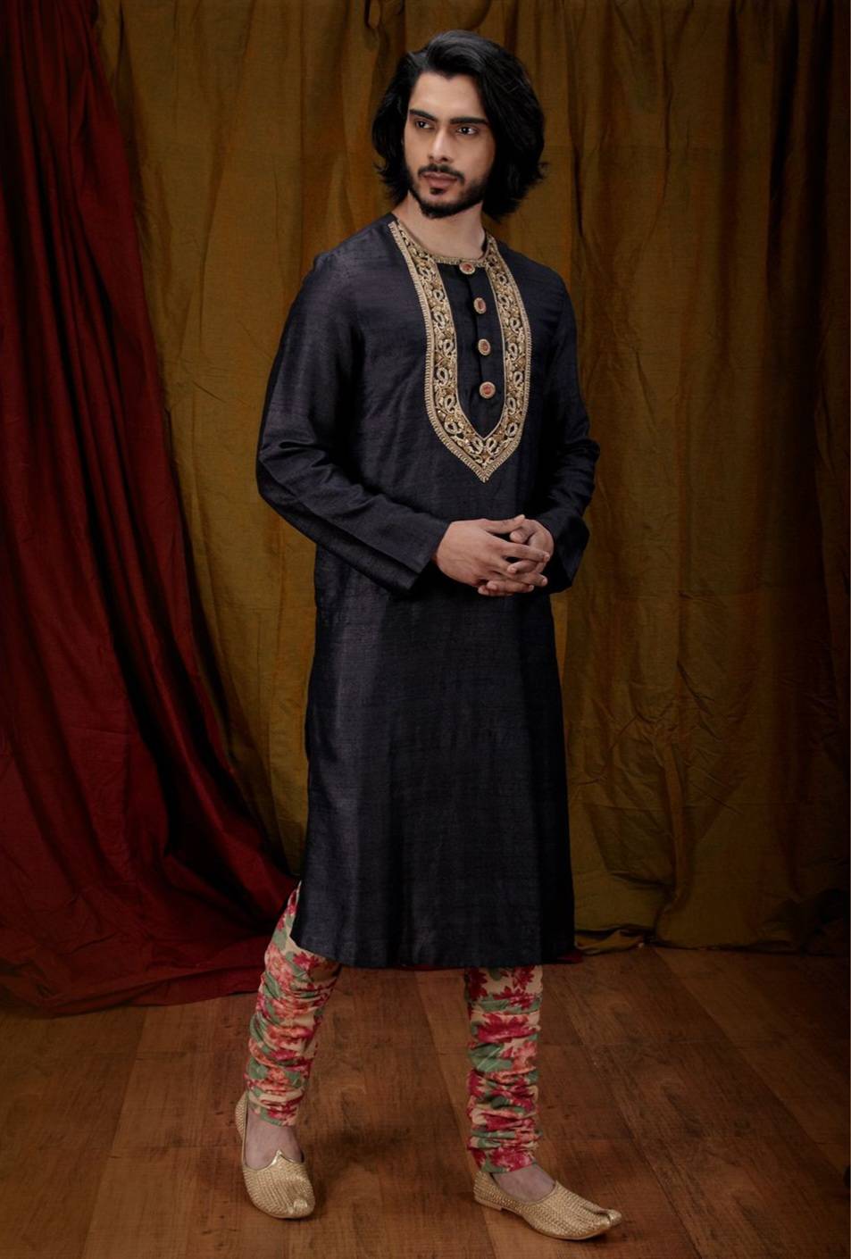 Tussar Silk Kurta